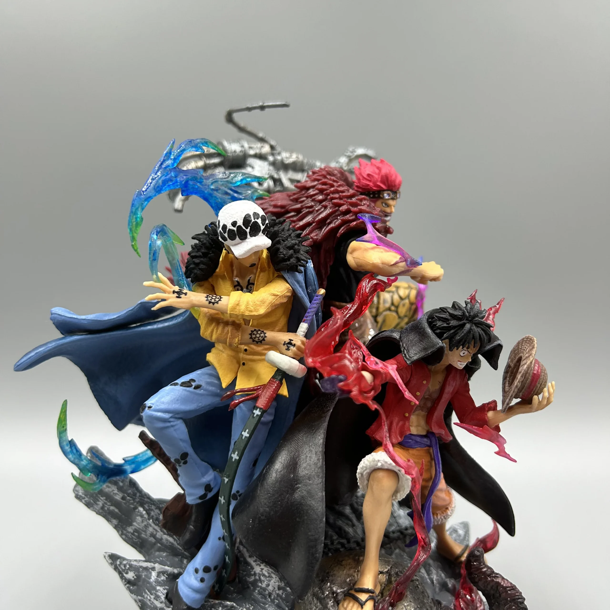 Three Captains ( Law, Luffy and Kid) - One Piece